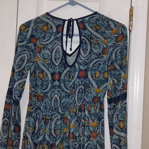 Band of Gypsies  paisley tunic  Sz XS - Picture 6 of 6